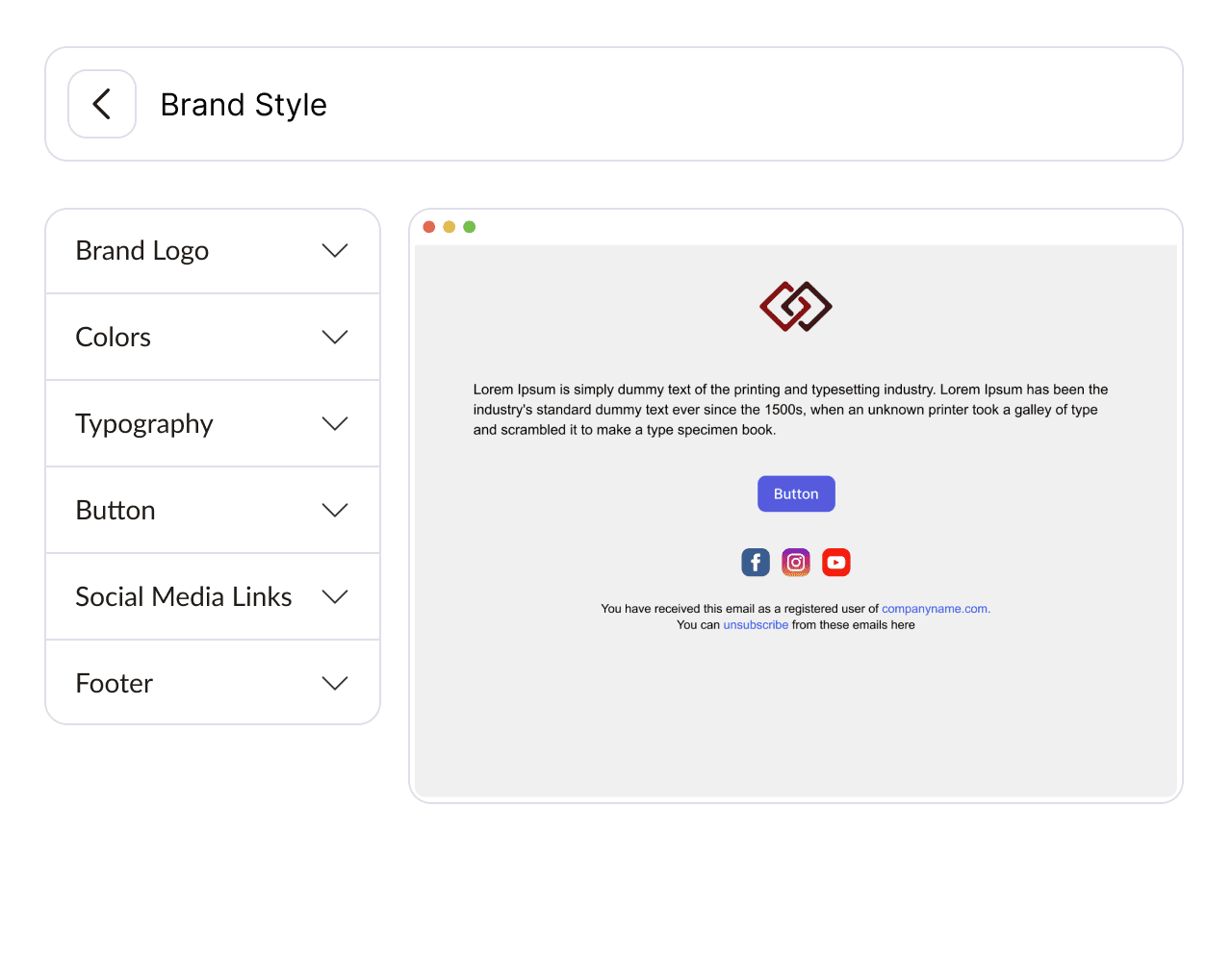 Adflipr Brand Style for Stores